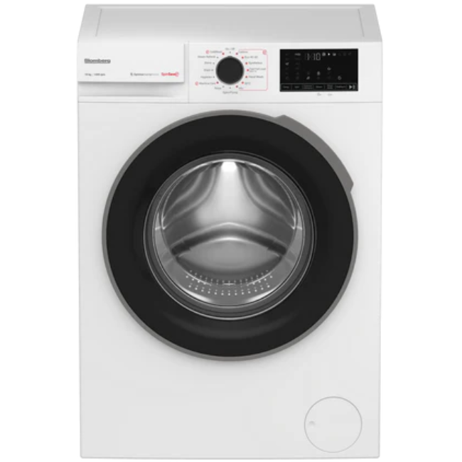 BLOMBERG 10KG WASHING MACHINE 1400 SPIN RECYCLEDTUB  LWA210461W